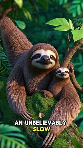 The World’s Rarest Sloth Lives on One Tiny Island #animals#sloth #facts