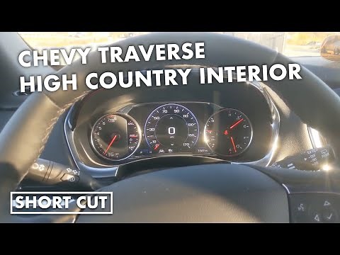 2023 Chevy Traverse High Country Interior Review