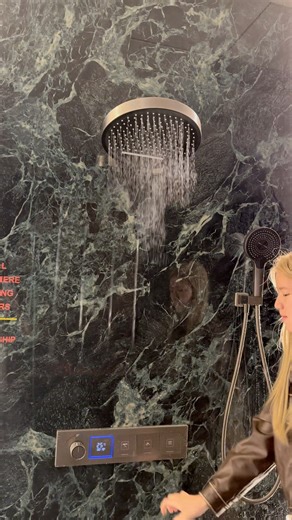 1.9K views | Not just a shower — it’s a duet.  Dual heads. Harmonized flow. Wireless music. Your new favorite ritual starts here. #DuetShowerSystem #XYlivingstore #LuxuryBathroom2025 #BluetoothRainfall #BathTimePlaylist | Home Kitchen Supplies | Facebook