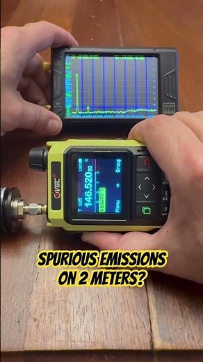 VGC VR-N76 Spurious Emissions Test On Two Meters On Medium Power