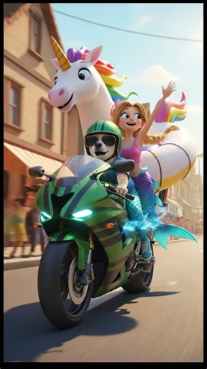 Rainbow Unicorn Float Adventure! 🦄🌈 Thomas & Luna Dive Into a Magic World!