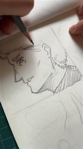 Making My Own Manga #mangaka #mangaart #drawingprocess