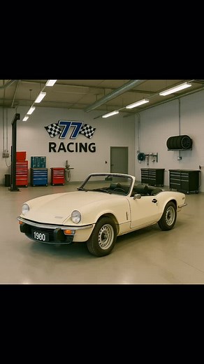 #TriumphTuesday The 1980 Triumph Spitfire, the final year of the legendary British roadster. Now part of the 77 Racing collection, it stands as a symbol of precision, elegance, and timeless European performance. #77Racing #TriumphSpitfire #CollectorsEdition #HeritageDriven #BritishEngineering #ClassicMotors #RacingCollection #TimelessDesign #AutomotiveArt | 77 Racing Offical | Facebook