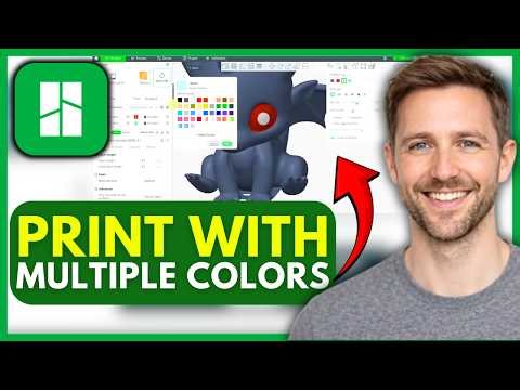 How To PRINT in Multiple Colors in Bambu Studio Slicer (EASY) 2026