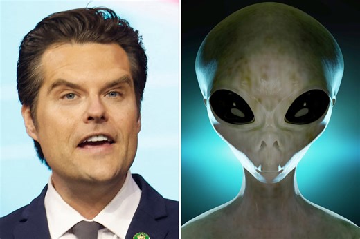 Matt Gaetz says he was briefed on secret alien breeding program