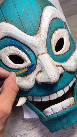 Casting & Painting the Blue Spirit Mask | Avatar Art Tutorial