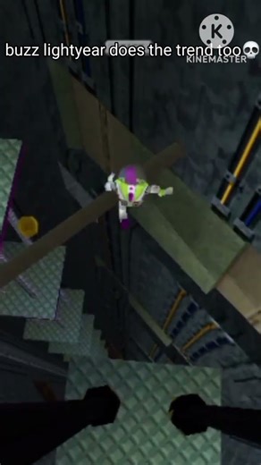 BUZZ LIGHTYEAR DOES THE FALLING FROM THE SKY TREND