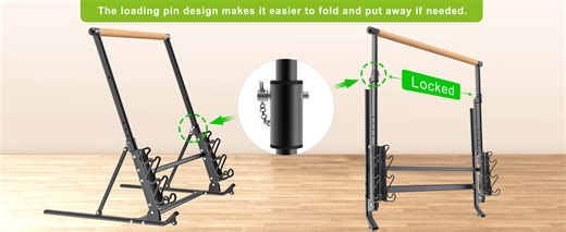 Watch Home Ballet Barre System Portable Foldable Barre Bar on Amazon Live