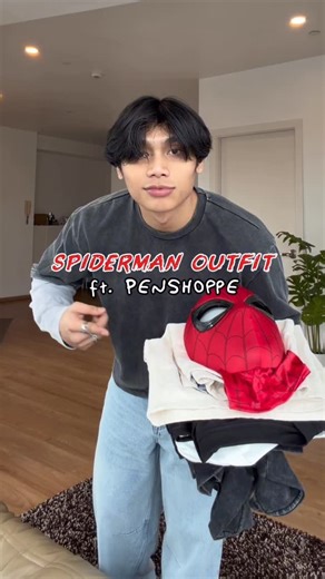 Bryan Gutierrez on Instagram: "childhood faveee💥 styling spiderman graphics ft. @penshoppe #streetwear #outfits #fashioninspo"