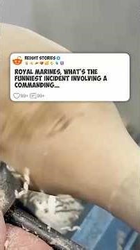 Royal Marines, what's the funniest incident involving a commanding officer you ever #reddit