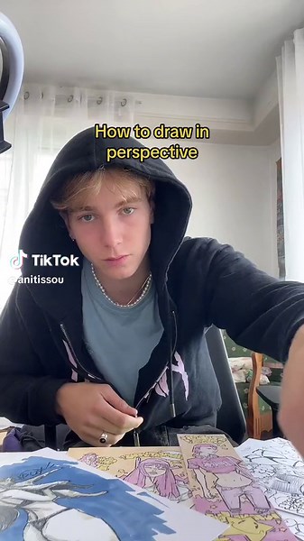 Perspective Building Drawing Tutorial