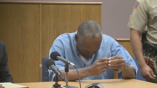 Watch the moment O.J. Simpson learns he is granted parole and is eligible for release Oct. 1. http://bit.ly/2vkg30l | FOX 11 Los Angeles