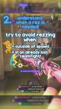 3 BASIC Ways To Improve On Mercy! | #overwatch2 | Mercy Overwatch 2 | Mercy Tips | Mercy OW Tips!