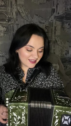 Accordion Performance with Floral Design Instrument