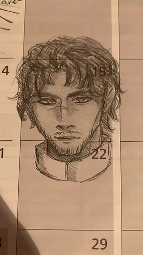 My hc of what cypher looks like without his mask hehe #valorant #cyberowl #cysova #cypher #sova #fanart #drawing #mutuals #fyp #doodles
