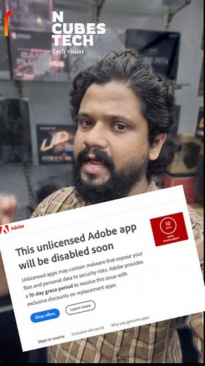 177K views · 144 reactions | Unlicensed Adobe Problem solved #adobe #adobeillustrator #adobephotoshop #adobelightroom #adobexd #adobemastercollection | N³ | Facebook