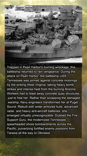 REBUILT FROM PEARL HARBOR'S ASHES, THIS WARSHIP LED AMERICA'S PACIFIC INVASION FLEET