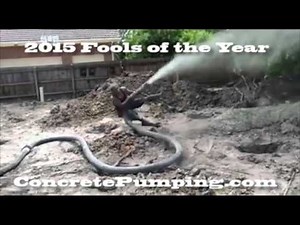 Using Air to Clean out Concrete Pump System