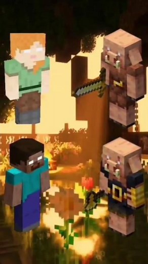Herobrine and Alexbrine Vs All mobs#shortsfeed​​ #minecraft​​ #shorts​​ #minecraftshorts​