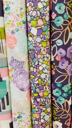 New Fabric Is Rolling In! ✨🧵 The bolts are coming in, and our shelves are filling up fast with gorgeous new fabrics! 🎨💖 Come take a peek — you’re sure to find something sew inspiring! 🪡💫 #QuiltBeginnings #NewFabricArrival | Quilt Beginnings