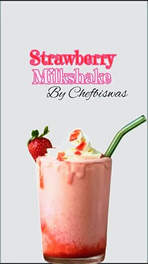 #fyp#home #made #strawberrymilk #shake