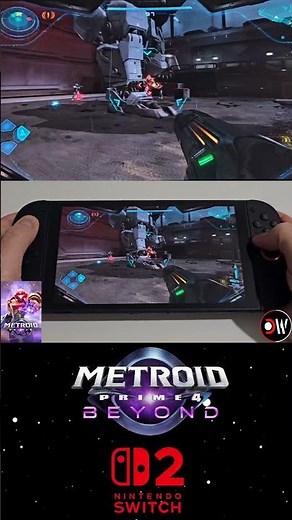 Metroid Prime 4 Nintendo Switch 2: Handheld Gameplay