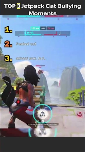 TOP 3 Jetpack Cat moments in Overwatch 💀