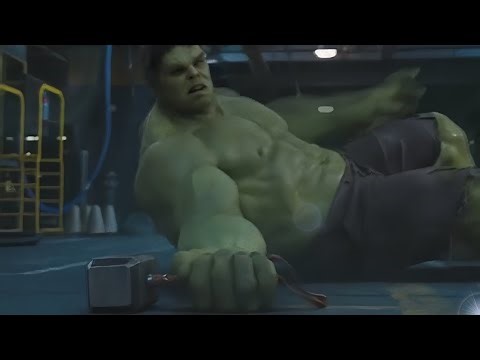 Hulk vs Thor - The Avengers(2012) - La bataille de New-York - Extrait du film en UHD, 4K