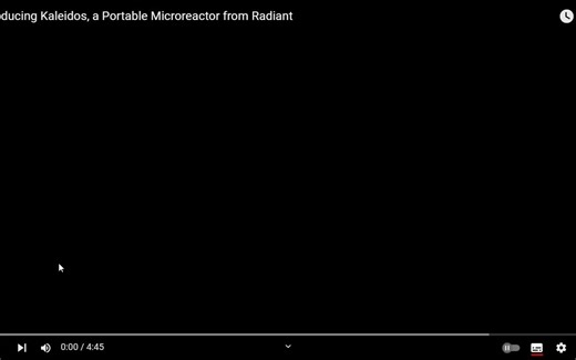 Introducing Kaleidos, a Portable Microreactor from Radiant
