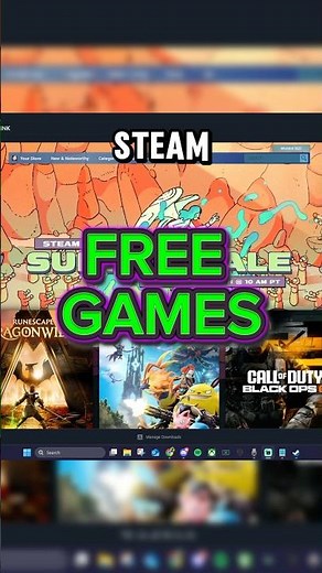 Don’t Miss These FREE Steam Summer Sale Games! 🆓💥