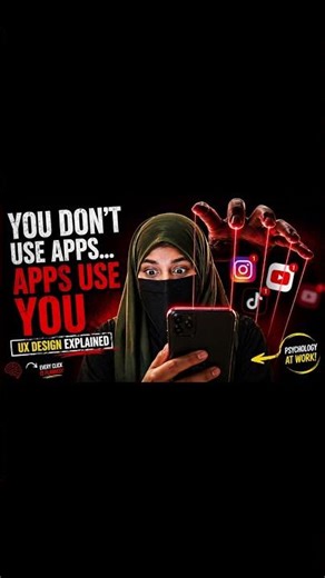 You Don’t Use Apps… Apps Use You 😳 (UX Design Explained)