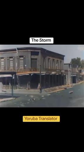 Understanding The Storm in Yoruba Translation