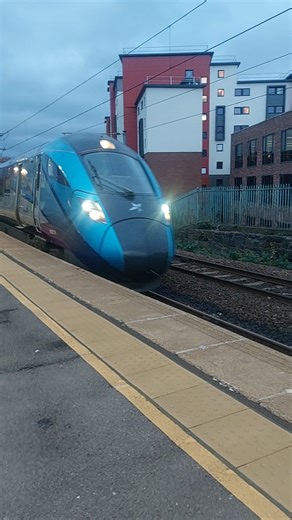 Transpenine Express class 802 passing Manors #train #railwaycontent #trainspotting #railway