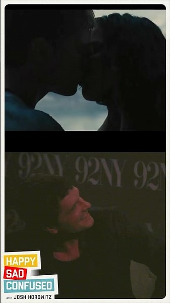 Josh Hutcherson screams watching intimate CATCHING FIRE scene