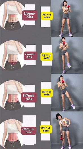 No Running, No Jumping—4 Moves That Target Belly Fat! #abs #exercise#sports