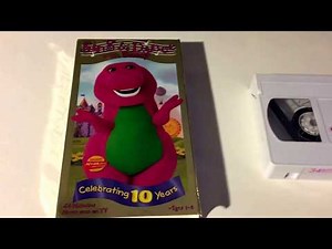 Barney * Sing& Dance With Barney * VHS Movie Collection