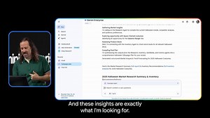 12K views · 370 reactions | When we tasked a custom AI agent in Gemini Enterprise with planning an entire Halloween campaign, it didn't just do the market research; it found a critical inventory gap and asked to create a purchase order directly in ServiceNow. This is AI moving from insight to action, instantly. See how it turns weeks of work into a single conversation in the full demo replay → https://goo.gle/4qxSBbL | Google Cloud | Facebook