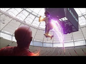 XS intenta matar a Flash | Flash atrapa a Spin - Iris, Caitlin... - THE FLASH 5X04