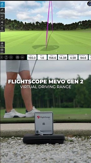 FlightScope Mevo Gen2: Virtual Driving Range