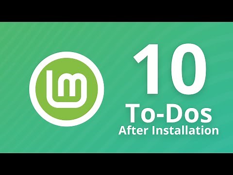 10 To-Dos after installing Linux Mint | Tutorial for Beginners