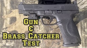 Smith & Wesson M&P 10mm function test and Graco Brass Catcher Mount Change - The Reloaders Network