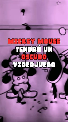 Mickey Mouse, en su primera versión perdió los derechos y ahora son de dominio público así que los gamers y desarrolladores ya podrán disfrutar de juegos como estos 😂🔥 #mickeymouse #gamer #videojuegos #disney | En Caja
