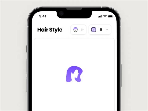 Hair Changer - AI Hairstyle App Design