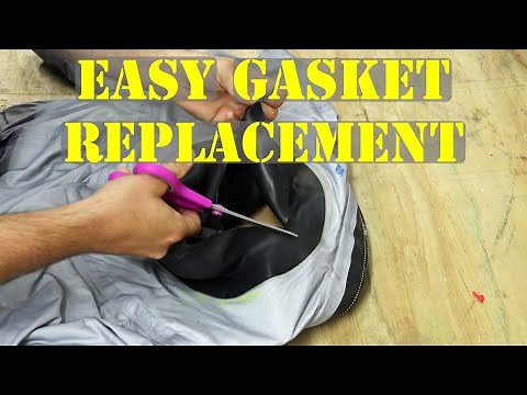Easy Neck Gasket Replacement | Drysuit Repair | Boat Builder