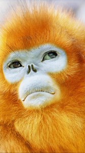 The Golden Snub-Nosed Monkey — nature’s masterpiece. 💛💙 Living high in the misty forests of China, these rare monkeys survive freezing winters by huddling together for warmth. With golden fur that glows in the light and faces the color of the sky, they look like something dreamed up by a painter. #GoldenSnubNosedMonkey #WildlifeReels #AnimalFacts #NatureWow #RareAnimals | Discvr Blog