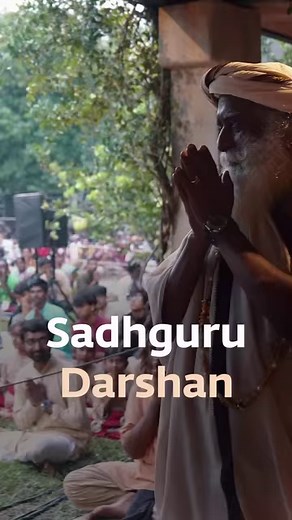 60K views · 1.8K reactions | Sadhguru Darshan on 9 Jun at Isha Yoga...