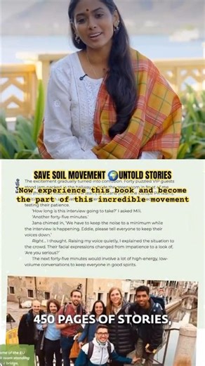 Save Soil Movements Untold Stories and the Journey Explained in this Book 🌍 | Buy your copy ASAP