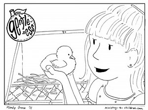 Gentleness Coloring Page for Kids (Printable & Free)