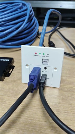 #Wallplate #4KHDMIExtender #HDBaseT #MeetingRoomSolution #ProAudioVisualSolutions #FreeSolution #ODM