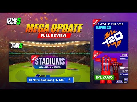 GC5 MEGA UPDATE | All 10 New Stadiums & Full Review